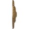 Ekena Millwork Lyon Ceiling Medallion (Fits Canopies up to 3 5/8"), Hand-Painted Pale Gold, 23 1/2"OD x 3 1/4"P CM23LYPAS - alternate 3